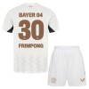 Maglia ufficiale Bayer 04 Leverkusen Jeremie Frimpong 30 Trasferta 2024-25 per Bambino